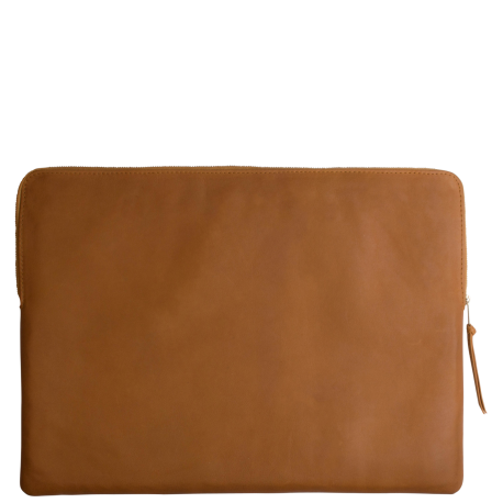 Leather laptopbag Lucas 17 inch