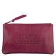 Leren portemonnee Tinkerbell XXL 'I Love Amsterdam'