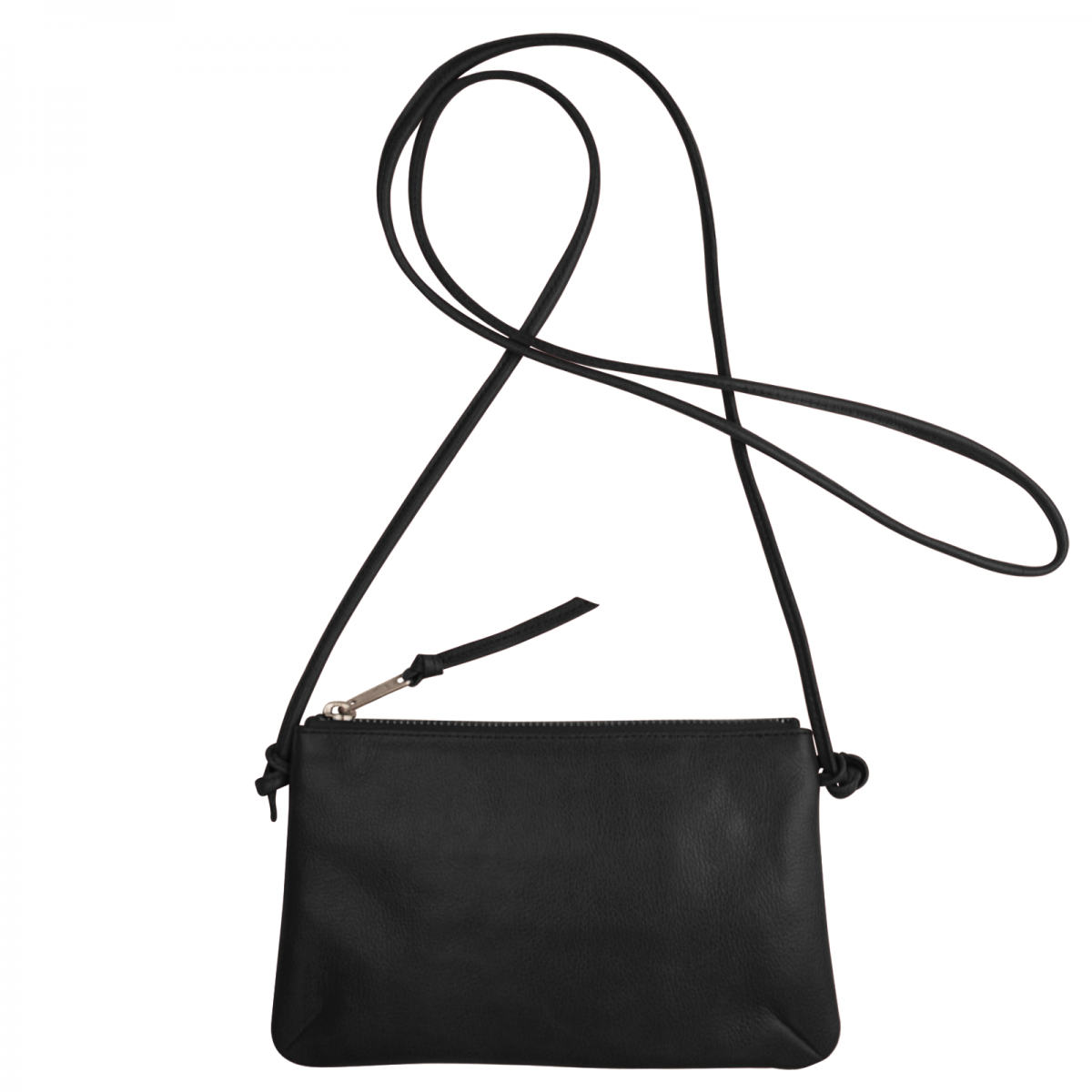 Black deals leather handbag