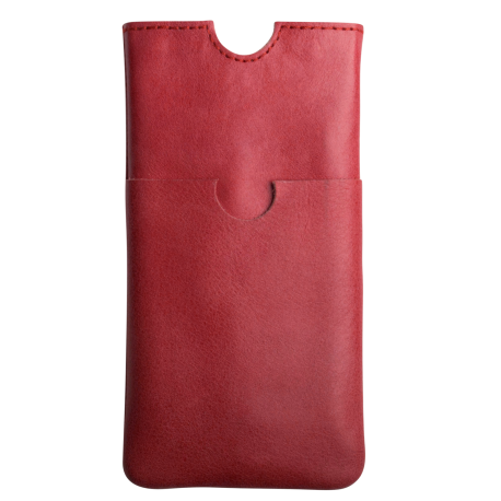 Leather iPhone 6+ sleeve Sabia