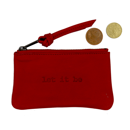 Leather wallet Tinkerbell L LET IT BE