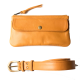 Leather waist bag Pocket