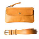 Leather bum bag Pocket