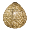 The cotton lampshade Leo yellow L