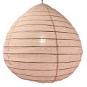 The linen lampshade Liv L  pink