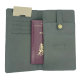 Leather card en pasport holder Yuni 2