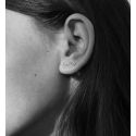 Rodium earrings Lisan