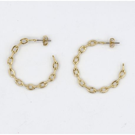 Gold plated earrings Kris