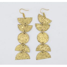 Copper earrings Astrud
