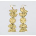 Copper earrings Astrud