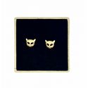 Gold plated earrings Irena