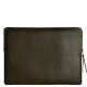 Leather laptop sleeve Apple 12 inch