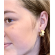 Gold plated earrings Kim