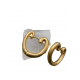 Gold plated earrings Trude