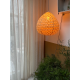 The cotton lampshade Leo yellow M