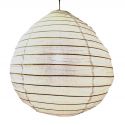 The linen lampshade Liv M white