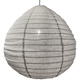 The linen lampshade Liv L grey