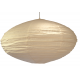 The linen lampshade Ufo Large white
