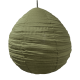 The linen lampshade Liv L olive